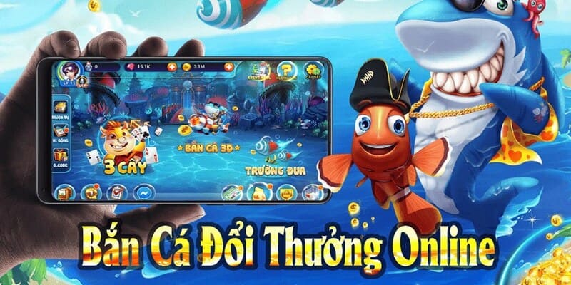 Bắn cá 2D đổi thưởng trên mibet sòng phẳng và xanh chín